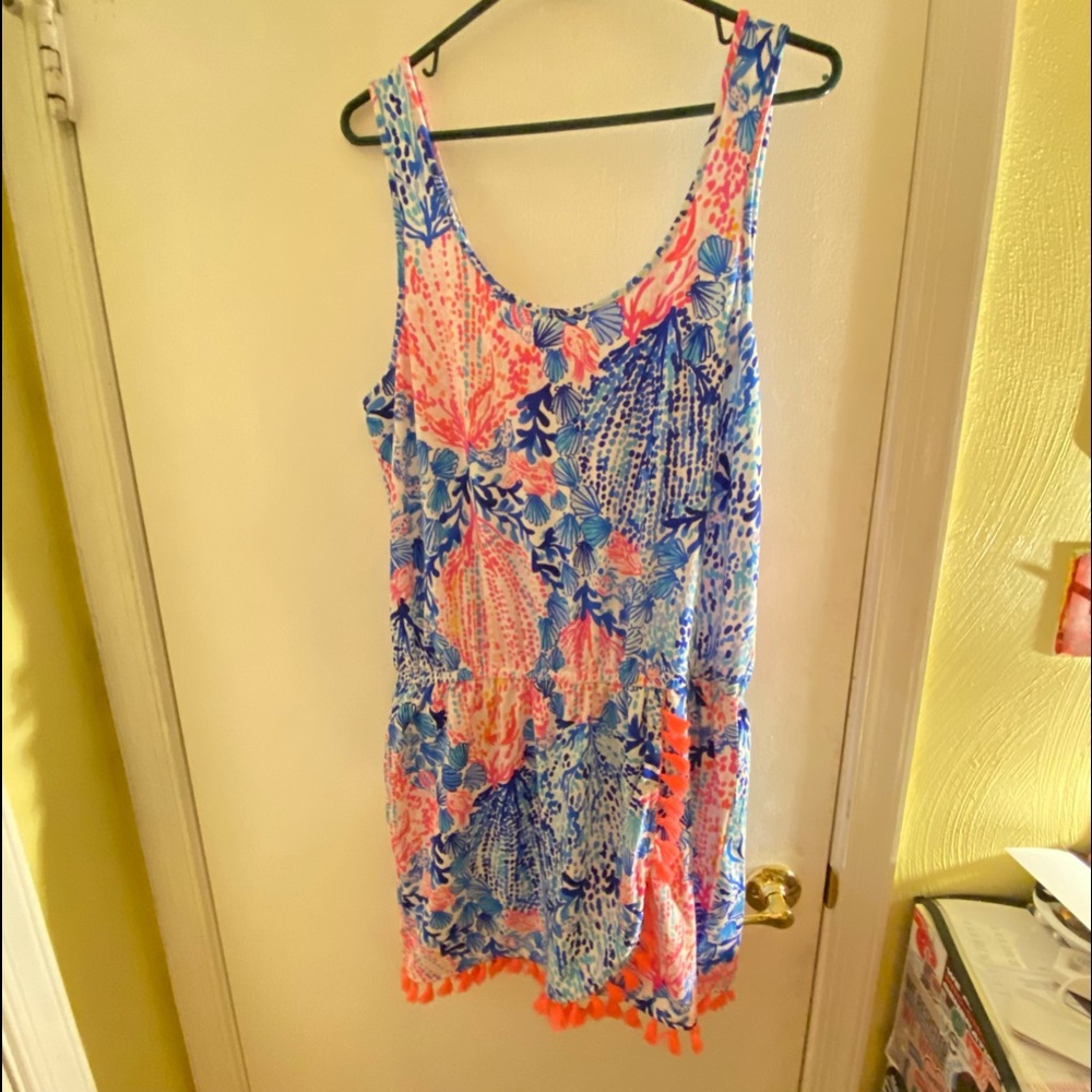 NWT Lilly Pulitzer Jarrett Romper L